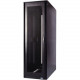 Eaton S-Series Enclosure - For PDU - 42U Rack Height - Black - 3000 lb Maximum Weight Capacity - TAA Compliance ETN-ENC422448SL