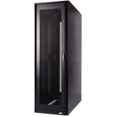 Eaton S-Series Rack: 42U, 30"W, 48"D With Divider Panel - 42U Rack Height - Black - 2000 lb Dynamic/Rolling Weight Capacity - 2200 lb Static/Stationary Weight Capacity ETN-ENC423048S