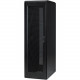 Eaton S-Series Seismic Enclosure - For Server, LAN Switch, PDU - 42U Rack Height x 19" Rack Width - Black, Black - 1300 lb Maximum Weight Capacity ETN-ENZ423040SB