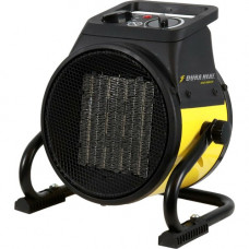 World Marketing Of America DuraHeat EUH1465 Electric Forced Air Heater with Pivoting Base 5,120 Btu - Ceramic - Electric - Electric - 1500 W - 250 Sq. ft. Coverage Area - 1500 W - 120 V AC - 15 A - Yellow, Black EUH1465