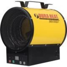 World Marketing Of America DuraHeat Electric Forced Air Heater - 240 Volt with Remote Control - Tubular - Electric - 3997.49 W to 4102.99 W - 500 Sq. ft. Coverage Area - 4000 W - 20 A - Portable - Yellow EUH4000R