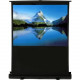 Elunevision 80" Projection Screen - Front Projection - 16:9 - Matte White - 39" x 70" - Surface Mount EV-AL-80-1.2-16:9