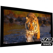 Elunevision Reference Fixed Frame Projection Screen - 108" - 16:9 - Reference Studio AudioWeave 4K EV-F3AW-108-1.15