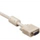 Black Box VGA Cable Ferrite Core - 19.69 ft VGA Video Cable for Video Device, Monitor - Female VGA - Female VGA - Shielding - Beige EVNPS06-0020-FF