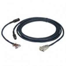 Black Box VGA Cable - HD-15 Male VGA, DIN Male Video - HD-15 Female VGA, DIN Female Video - 25ft - RoHS, WEEE Compliance EVNPS80-0025