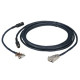 Black Box VGA Cable - HD-15 Male VGA, DIN Male Video - HD-15 Female VGA, DIN Female Video - 25ft - RoHS, WEEE Compliance EVNPS80-0025