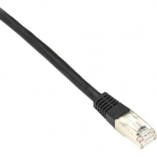 Black Box Cat.5e SSTP Network Cable - 29.86 ft Category 5e Network Cable for Network Device - First End: 1 x RJ-45 Male Network - Second End: 1 x RJ-45 Male Network - 128 MB/s - Shielding - Black EVNSL0172BK-0030