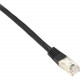 Black Box Cat.5e Patch Network Cable - 6 ft Category 5e Network Cable for Desktop Computer, Network Device - First End: 1 x RJ-45 Male Network - Second End: 1 x RJ-45 Male Network - Patch Cable - Shielding - Black EVNSL0172BK-0007