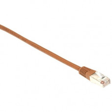 Black Box Cat.5e SSTP Network Cable - 19.69 ft Category 5e Network Cable for Network Device - First End: 1 x RJ-45 Male Network - Second End: 1 x RJ-45 Male Network - 128 MB/s - Shielding - Brown EVNSL0172BR-0020