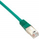 Black Box Cat.5e SSTP Network Cable - 10 ft Category 5e Network Cable for Network Device - First End: 1 x RJ-45 Male Network - Second End: 1 x RJ-45 Male Network - Patch Cable - Shielding - Green EVNSL0172GN-0010