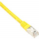 Black Box Cat.5e SSTP Network Cable - 3 ft Category 5e Network Cable for Network Device - First End: 1 x RJ-45 Male Network - Second End: 1 x RJ-45 Male Network - Patch Cable - Shielding - Yellow EVNSL0172YL-0003
