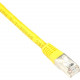 Black Box Cat.5e SSTP Network Cable - 2.95 ft Category 5e Network Cable for Network Device - First End: 1 x RJ-45 Male Network - Second End: 1 x RJ-45 Male Network - 128 MB/s - Shielding - Yellow EVNSL0172YL-0005
