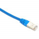 Black Box Cat.5e FTP Network Cable - 6.89 ft Category 5e Network Cable for Network Device - First End: 1 x RJ-45 Male Network - Second End: 1 x RJ-45 Male Network - Shielding - Blue EVNSL0173BL-0007