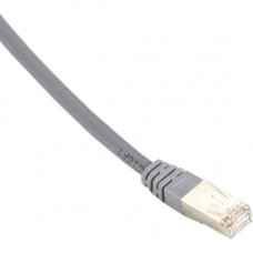 Black Box Cat.5e FTP Network Cable - 9.84 ft Category 5e Network Cable for Network Device - First End: 1 x RJ-45 Male Network - Second End: 1 x RJ-45 Male Network - Shielding - Gray EVNSL0173GY-0010