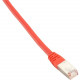 Black Box Cat.5e Patch Network Cable - 15 ft Category 5e Network Cable for Network Device, Audio/Video Device - First End: 1 x RJ-45 Male Network - Second End: 1 x RJ-45 Male Network - Patch Cable - Shielding - 24 AWG - Red EVNSL0173RD-0015