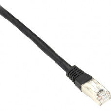 Black Box Cat6 250-MHz Shielded, Stranded Cable SSTP (PIMF), PVC, Black, 6-ft. (1.8-m) - 5.91 ft Category 6 Network Cable for Network Device - First End: 1 x RJ-45 Male Network - Second End: 1 x RJ-45 Male Network - 128 MB/s - Shielding - Black EVNSL0272B