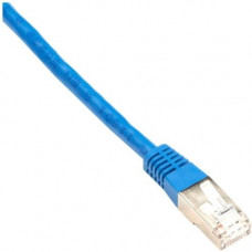 Black Box CAT6 250-MHz Shielded, Stranded Cable SSTP (PIMF), PVC, Blue, 20-ft. (6.0-m) - 20 ft Category 6 Network Cable for Network Device - First End: 1 x RJ-45 Male Network - Second End: 1 x RJ-45 Male Network - Patch Cable - Shielding - Blue EVNSL0272B