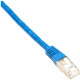 Black Box CAT6 250-MHz Shielded, Stranded Cable SSTP (PIMF), PVC, Blue, 20-ft. (6.0-m) - 20 ft Category 6 Network Cable for Network Device - First End: 1 x RJ-45 Male Network - Second End: 1 x RJ-45 Male Network - Patch Cable - Shielding - Blue EVNSL0272B