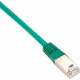 Black Box Cat6 250-MHz Shielded, Stranded Cable SSTP (PIMF), PVC, Green, 20-ft. (6.0-m) - 19.69 ft Category 6 Network Cable for Network Device - First End: 1 x RJ-45 Male Network - Second End: 1 x RJ-45 Male Network - 128 MB/s - Shielding - Green EVNSL027