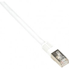 Black Box Cat6 250-MHz Shielded, Stranded Cable SSTP (PIMF), PVC, White, 3-ft. (0.9-m) - 2.95 ft Category 6 Network Cable for Network Device - First End: 1 x RJ-45 Male Network - Second End: 1 x RJ-45 Male Network - 128 MB/s - Shielding - White EVNSL0272W