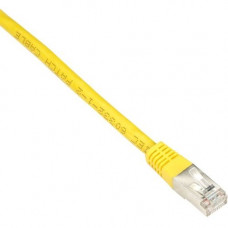 Black Box Cat6 250-MHz Shielded, Stranded Cable SSTP (PIMF), PVC, Yellow, 20-ft. (6.0-m) - 19.69 ft Category 6 Network Cable for Network Device - First End: 1 x RJ-45 Male Network - Second End: 1 x RJ-45 Male Network - 128 MB/s - Shielding - Yellow EVNSL0