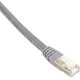 Black Box Cat6 400-MHz, Shielded, Solid Backbone Cable (FTP), Plenum, Gray, 30-ft. (9.1-m) - 29.86 ft Category 6 Network Cable for Network Device - First End: 1 x RJ-45 Male Network - Second End: 1 x RJ-45 Male Network - Shielding - Gray EVNSL0273GY-0030