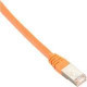 Black Box Cat.6 FTP Network Cable - 1.97 ft Category 6 Network Cable for Network Device - First End: 1 x RJ-45 Male Network - Second End: 1 x RJ-45 Male Network - Shielding - Orange EVNSL0273OR-0002