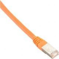Black Box Cat.6 FTP Network Cable - 29.86 ft Category 6 Network Cable for Network Device - First End: 1 x RJ-45 Male Network - Second End: 1 x RJ-45 Male Network - Shielding - Orange EVNSL0273OR-0030