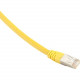 Black Box Cat.6 FTP Network Cable - 19.69 ft Category 6 Network Cable for Network Device - First End: 1 x RJ-45 Male Network - Second End: 1 x RJ-45 Male Network - Shielding - 24 AWG - Yellow EVNSL0273YL-0020