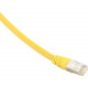 Black Box Cat.6 FTP Network Cable - 24.93 ft Category 6 Network Cable for Network Device - First End: 1 x RJ-45 Male Network - Second End: 1 x RJ-45 Male Network - Shielding - 24 AWG - Yellow EVNSL0273YL-0025