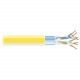 Black Box Cat.5e STP Cable - Bare Wire - Bare Wire - 1000ft - Yellow - TAA Compliance EVNSL0504A-1000