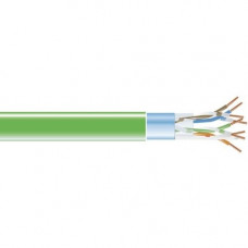 Black Box Cat.5e STP Network Cable - 1000 ft Category 5e Network Cable for Network Device - Bare Wire - Bare Wire - Shielding - Green - TAA Compliance EVNSL0507A-1000