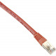 Black Box Cat5e 350-MHz, Shielded, Solid Backbone Cable (FTP), PVC, Brown, 1-ft. (0.3-m) - 11.81" Category 5e Network Cable for Network Device - First End: 1 x RJ-45 Male Network - Second End: 1 x RJ-45 Male Network - Shielding - Brown EVNSL0509MS-00