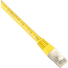 Black Box GigaTrue Cat.6 F/UTP Patch Network Cable - 20 ft Category 6 Network Cable for Network Device - First End: 1 x RJ-45 Male Network - Second End: 1 x RJ-45 Male Network - Patch Cable - Shielding - Yellow EVNSL0604MS-0020