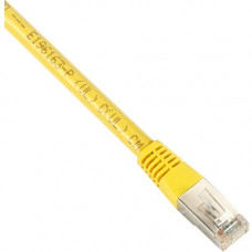 Black Box GigaTrue Cat.6 Patch Network Cable - 25 ft Category 6 Network Cable for Network Device - First End: 1 x RJ-45 Male Network - Second End: 1 x RJ-45 Male Network - Patch Cable - Shielding - Yellow EVNSL0604MS-0025