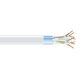 Black Box Cat.6 STP Bulk Cable - Bare Wire - Bare Wire - 1000ft - White - RoHS, TAA Compliance EVNSL0605A-1000