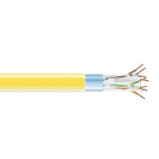 Black Box Cat.6 STP Cable - Bare Wire - Bare Wire - 1000ft - Yellow - RoHS, TAA Compliance EVNSL0614A-1000