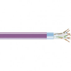 Black Box Cat.6 UTP Network Cable - 1000 ft Category 6 Network Cable for Network Device - Bare Wire - Bare Wire - Shielding - Violet - TAA Compliance EVNSL0619A-1000