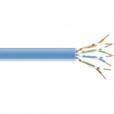 Black Box GigaTrue Cat.6 Network Cable - 1000 ft Category 6 Network Cable for Patch Panel, Network Device - Bare Wire - Bare Wire - Blue - TAA Compliance EVNSL0641A-1000