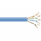 Black Box GigaTrue Cat.6 Network Cable - 1000 ft Category 6 Network Cable for Patch Panel, Network Device - Bare Wire - Bare Wire - Blue - TAA Compliance EVNSL0641A-1000