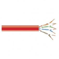 Black Box GigaTrue Cat.6 Network Cable - 1000 ft Category 6 Network Cable for Patch Panel, Network Device - Bare Wire - Bare Wire - Red - TAA Compliance EVNSL0643A-1000