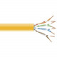 Black Box GigaTrue Cat.6 Network Cable - 1000 ft Category 6 Network Cable for Patch Panel, Network Device - Bare Wire - Bare Wire - Orange - TAA Compliance EVNSL0649A-1000