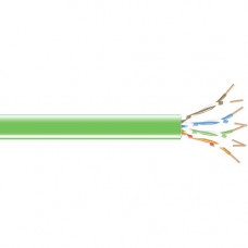 Black Box GigaBase 350 CAT5e, 350-MHz Stranded Bulk Cable, Green, 1000-feet (304.8) - 1000 ft Category 5e Network Cable for Network Device - Bare Wire - Bare Wire - Green - RoHS, TAA Compliance EVNSL082A-1000