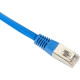 Black Box Cat.5e STP Patch Network Cable - 150 ft Category 5e Network Cable for Network Device - First End: 1 x RJ-45 Male Network - Second End: 1 x RJ-45 Male Network - Patch Cable - Shielding - Blue - RoHS Compliance EVNSL173BL-0150