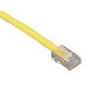 Black Box GigaBase Cat.5e UTP Patch Cable - RJ-45 Male Network - RJ-45 Male Network - 3ft - White EVNSL20-0003