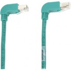 Black Box SpaceGAIN CAT.6 S/FTP Patch Network Cable - 15 ft Category 6 Network Cable for Network Device, Switch, Desktop Computer, Patch Panel, Wallplate - First End: 1 x RJ-45 Male Network - Second End: 1 x RJ-45 Male Network - Patch Cable - Shielding - 