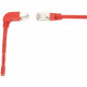 Black Box SpaceGAIN CAT.6 S/FTP Patch Network Cable - 15 ft Category 6 Network Cable for Network Device, Switch, Desktop Computer - First End: 1 x RJ-45 Male Network - Second End: 1 x RJ-45 Male Network - 128 MB/s - Patch Cable - Shielding - Red EVNSL213S