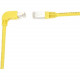 Black Box SpaceGAIN CAT.6 S/FTP Patch Network Cable - 3 ft Category 6 Network Cable for Network Device, Switch, Desktop Computer - First End: 1 x RJ-45 Male Network - Second End: 1 x RJ-45 Male Network - 128 MB/s - Patch Cable - Shielding - Yellow EVNSL21