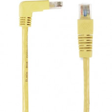 Black Box SpaceGAIN Cat.6 Network Cable - 15 ft Category 6 Network Cable for Network Device - First End: 1 x RJ-45 Male Network - Second End: 1 x RJ-45 Male Network - Patch Cable - Gold Plated Contact - Yellow EVNSL246-0015-90DS