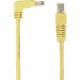 Black Box SpaceGAIN Cat.6 Network Cable - 10 ft Category 6 Network Cable for Network Device - First End: 1 x RJ-45 Male Network - Second End: 1 x RJ-45 Male Network - Patch Cable - Gold Plated Contact - Yellow EVNSL246-0010-90DS